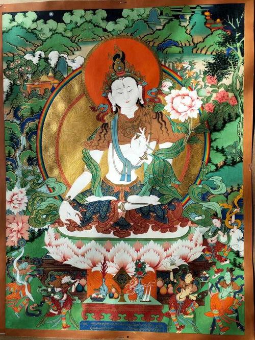 唐卡画师夺吉吃瓜,唐卡画师的艺术人生